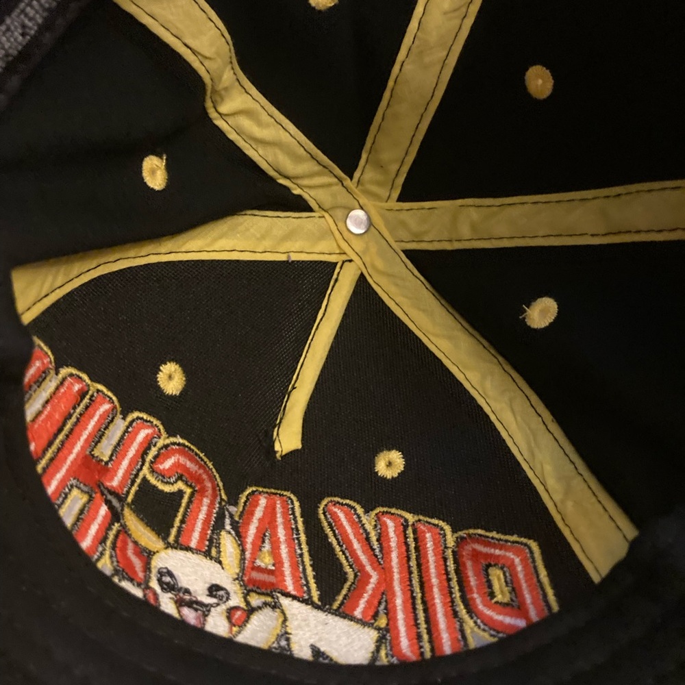 POKÉMON BLACK and YELLOW and RED OSFM SnapBack hat - Picture 11 of 11